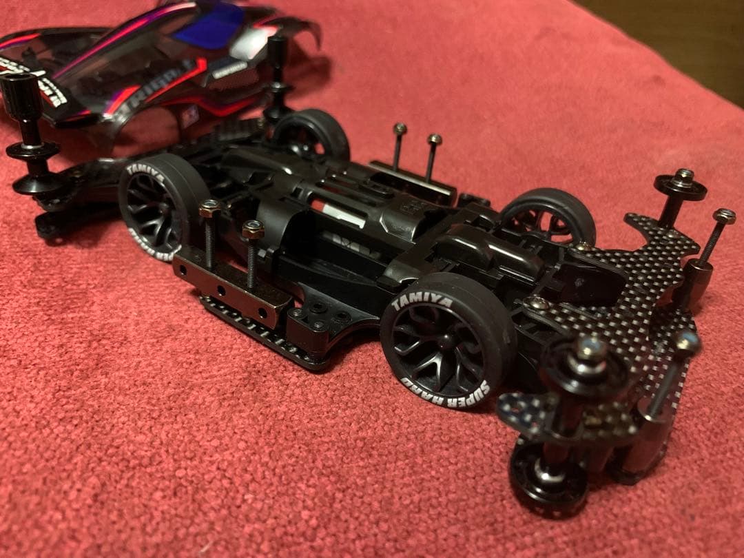 タミヤ ミニ四駆 トライゲイルブラックスペシャル カスタム