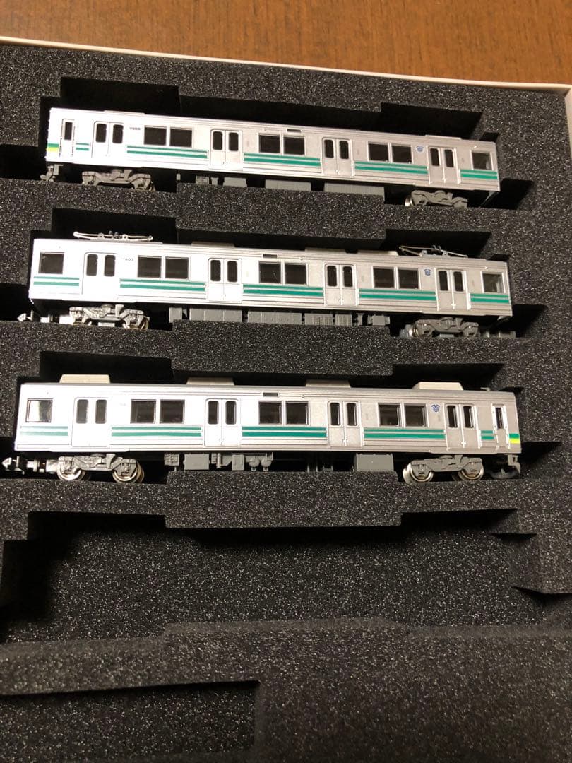 更に値下げ❗️nゲージ 秩父鉄道7500系第3編成 3両動力付き