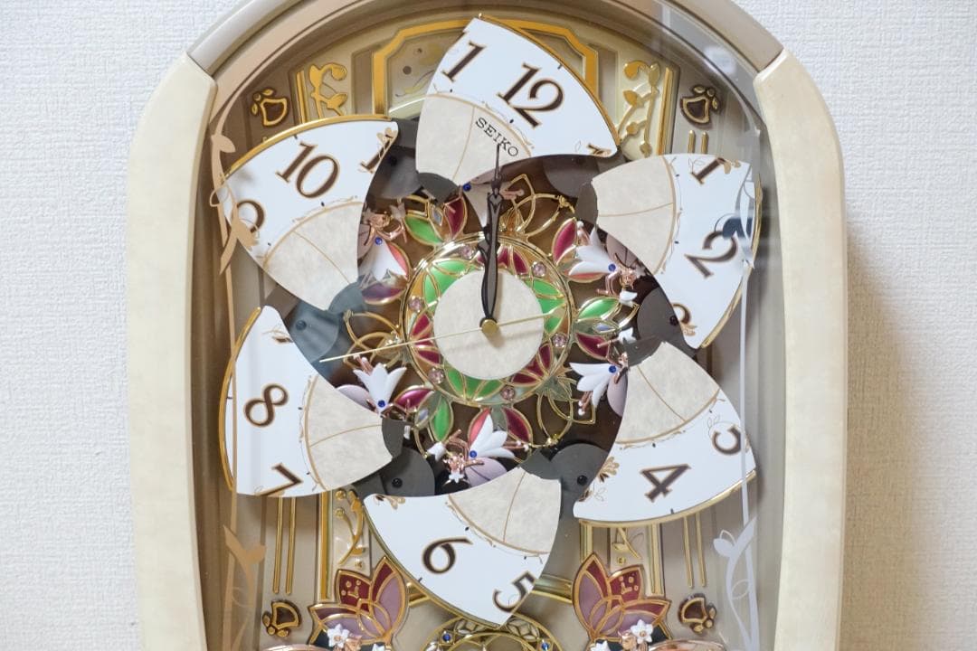 SEIKO ウェーブシンフォニー 電波からくり時計　RE567G