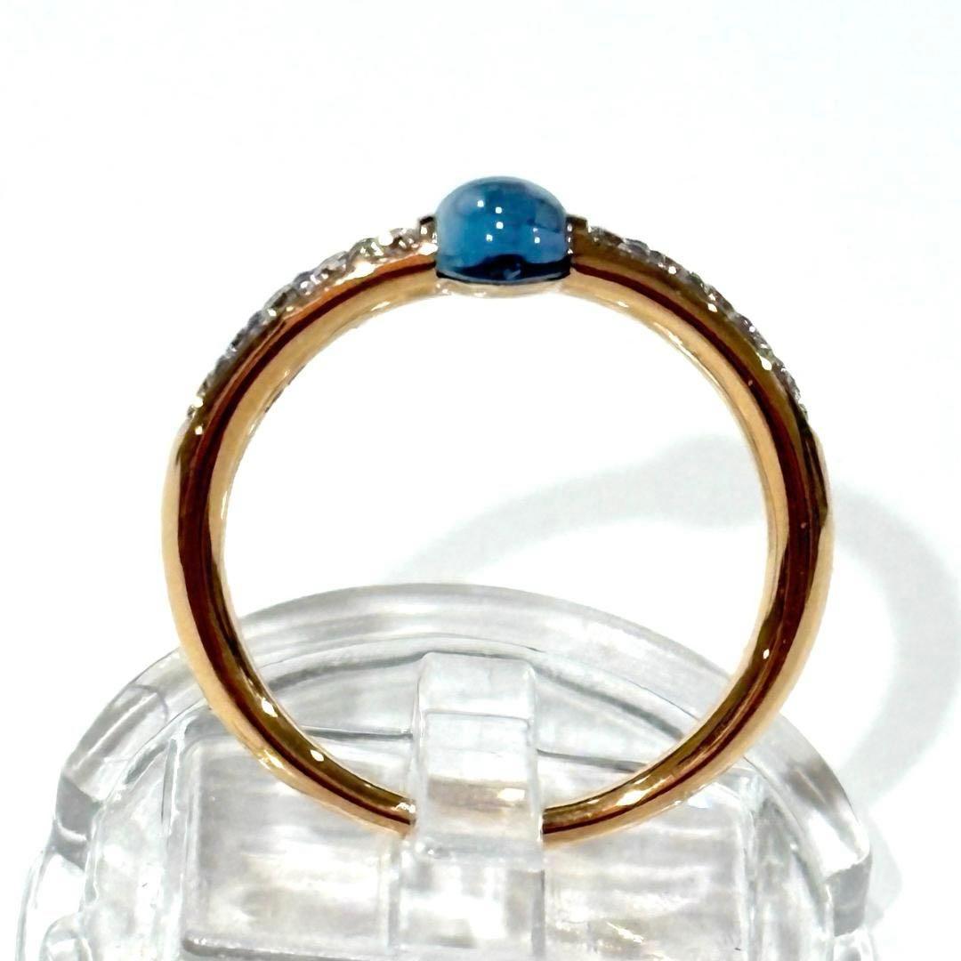 POMELLATO マーマノンマーマ #52 ブルートパーズ×ダイヤ 750