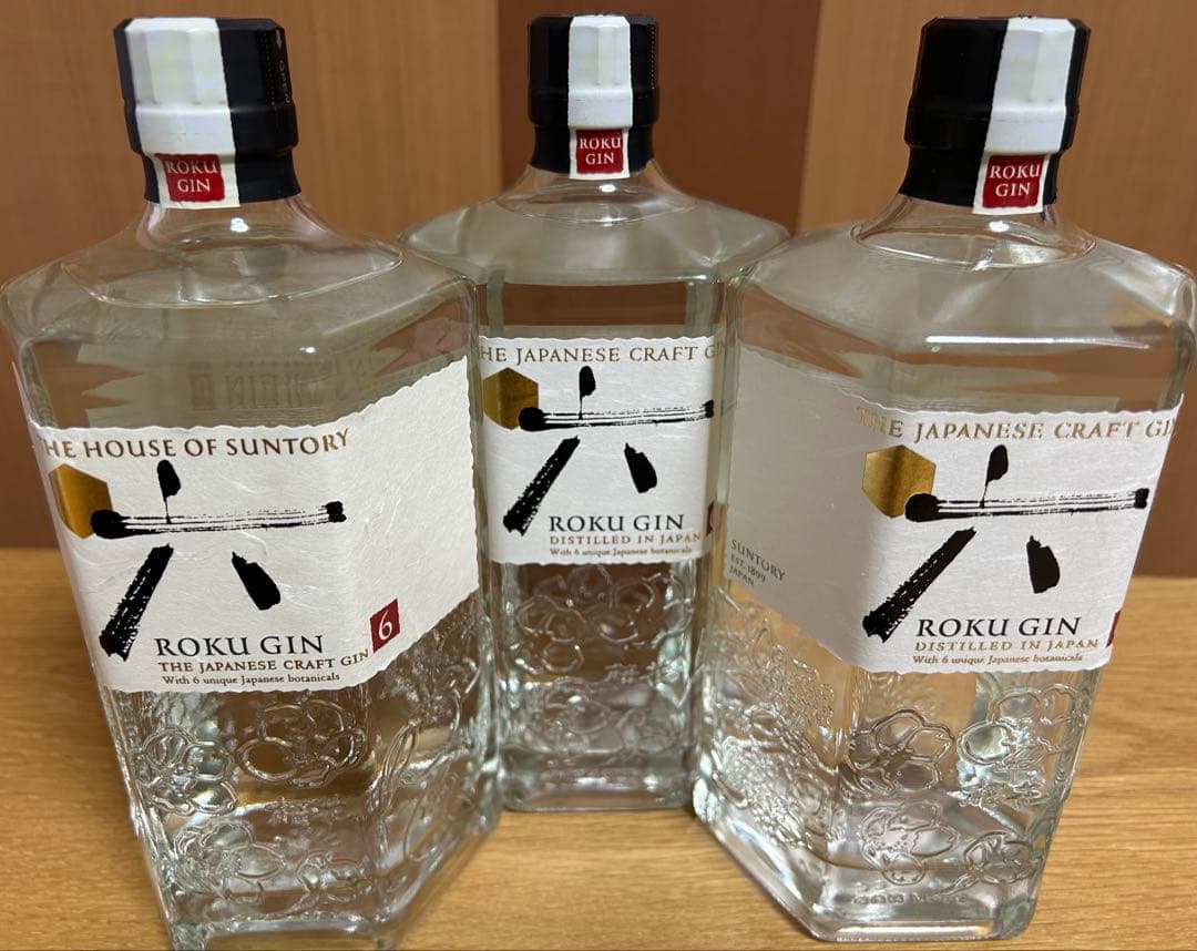 六ジン　クラフトジン　SUNTORY サントリー 楽天市場】サントリー ジャパニーズクラフトジン 六（ROKU） 47度 箱付
