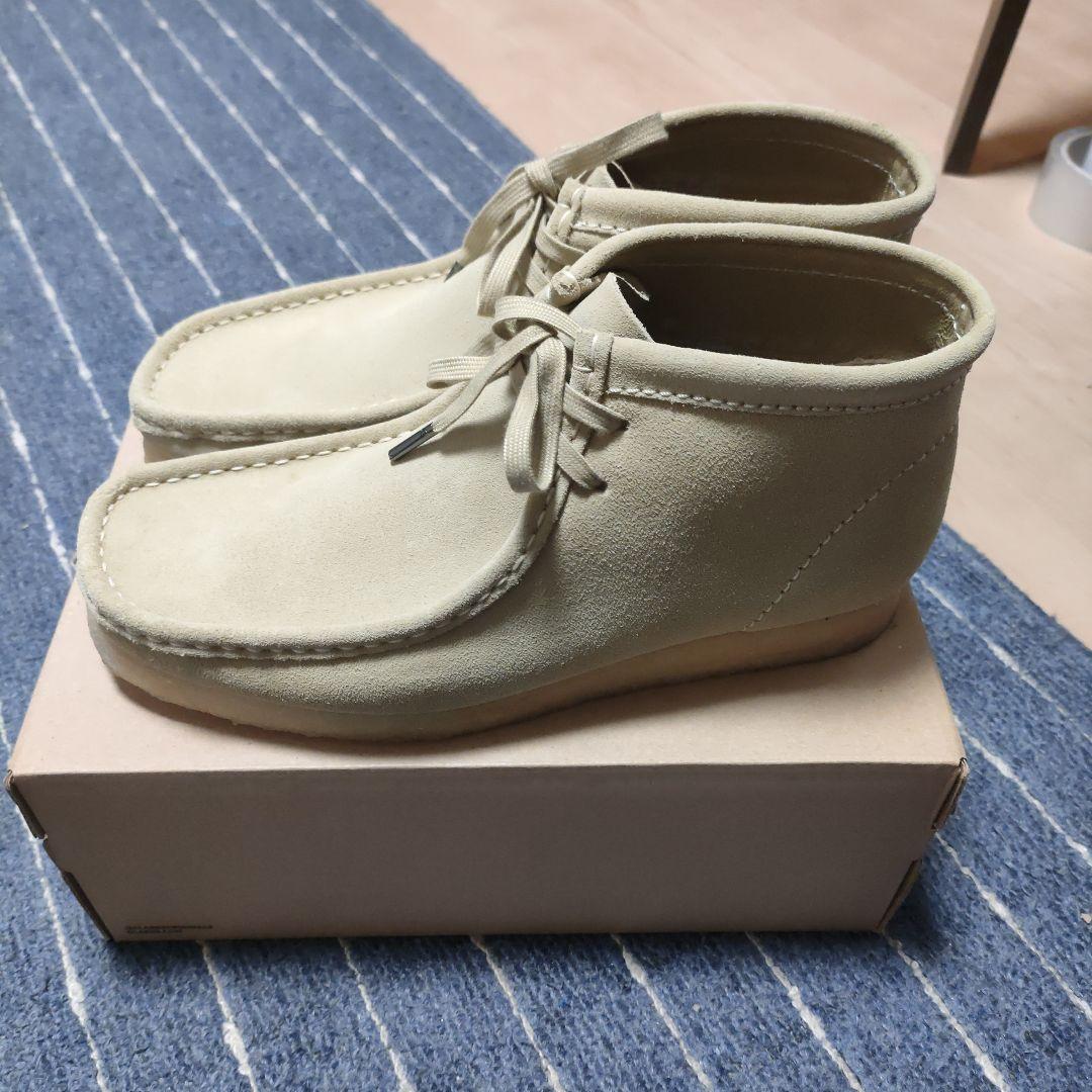 CLARKS モカシン ベージュ M 42cm