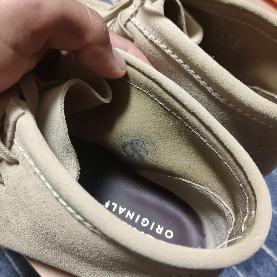 CLARKS モカシン ベージュ M 42cm