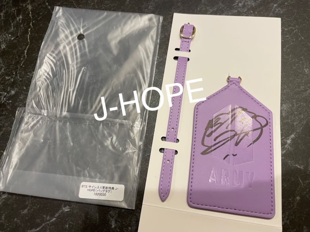 BTS FC ファンクラブ 更新特典 RM 直筆サイン入り パスケース BTS