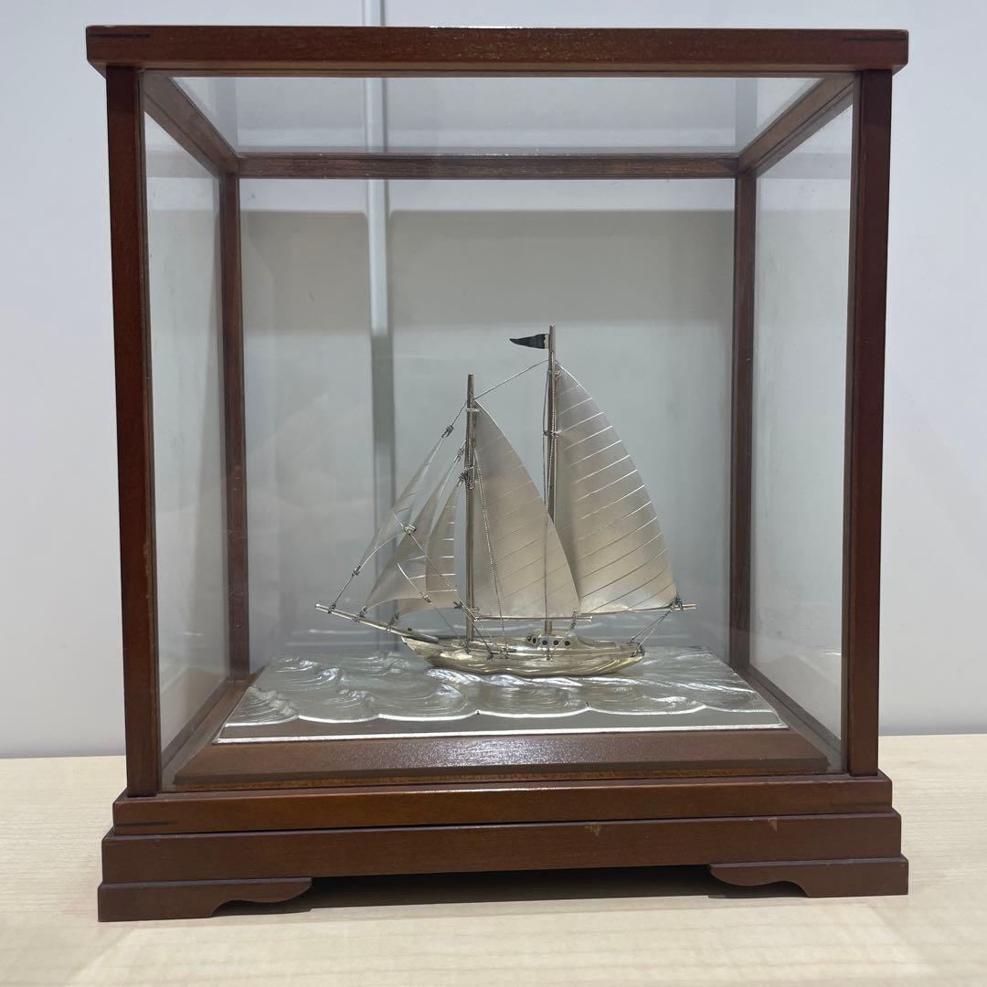 工芸品 SILVER YACHT 985 TAKEHIKO