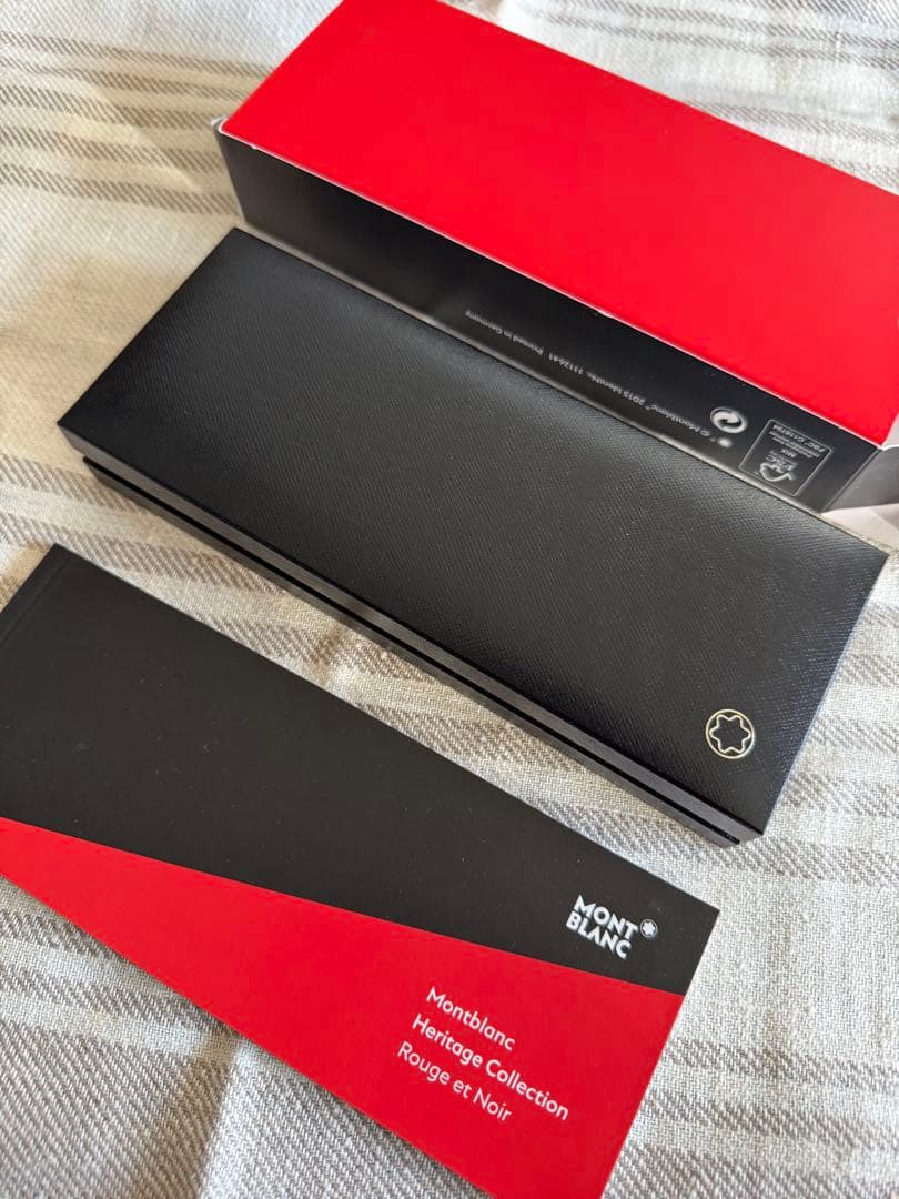 モンブラン、がルージュ＆ノワール、ボールペン