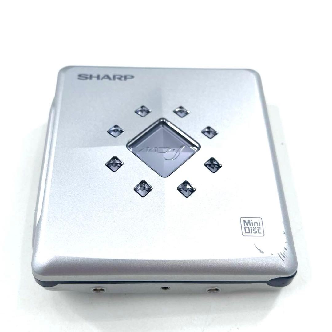 SHARP MD-ST700-S MDプレーヤー USB給電 再生OK - メルカリ