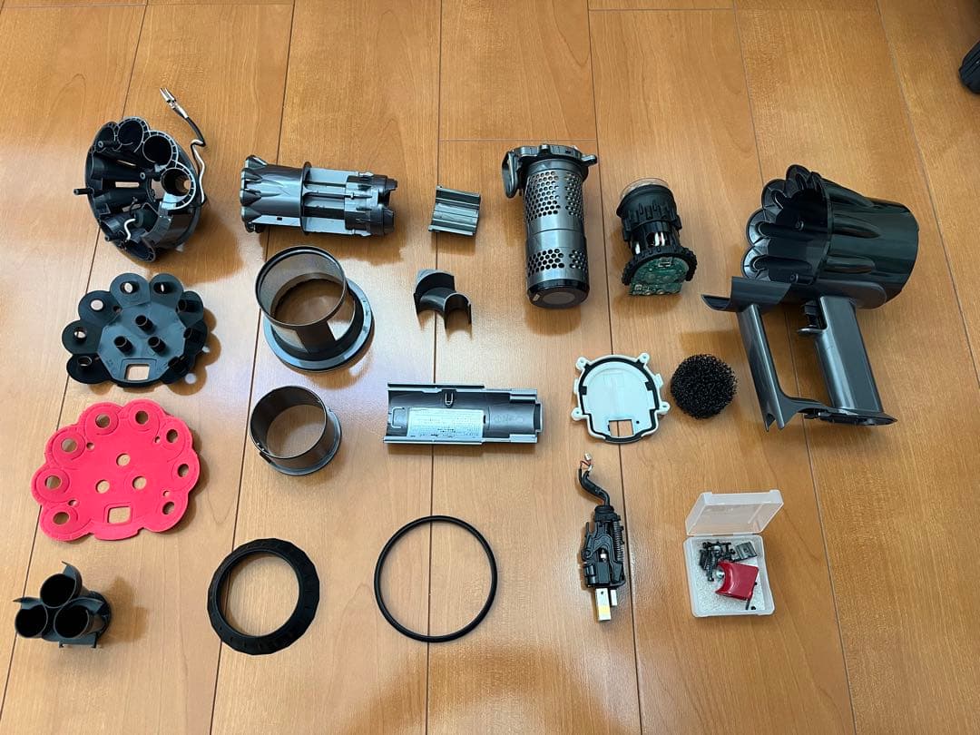 ダイソンデジタルスリムSV18 完全分解・フル洗浄動作確認済みセット