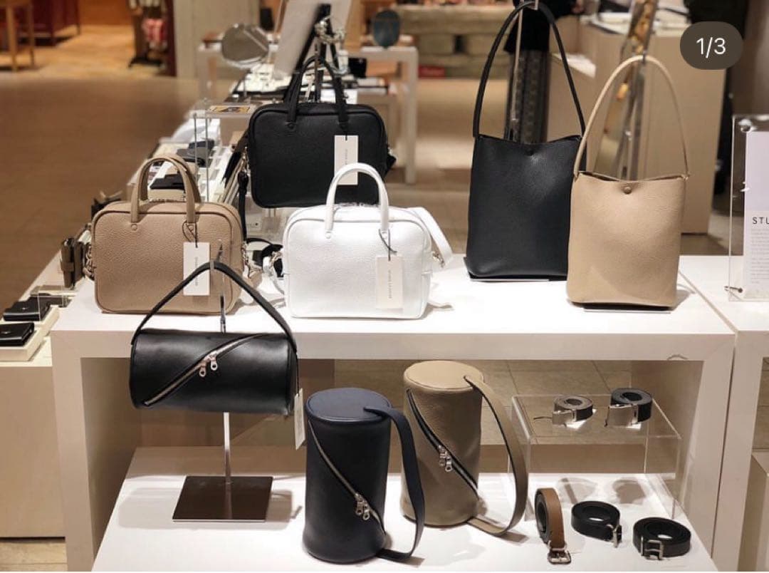 STUDIO LA CAUSE スタジオラコーズ ボストンバッグ 黒