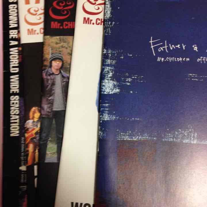ミスチル Mr.Children 会報 15 16 17 18 22 5冊｜Mr.Children 旧ファン