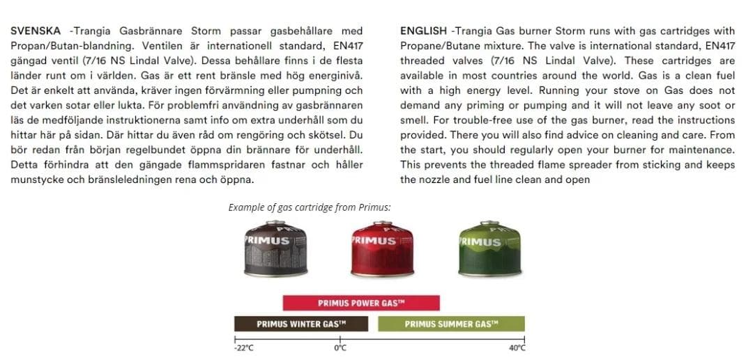 T*s様 トランギア ガスバーナー 純正品 Trangia Gas Burner