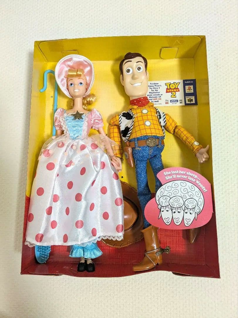 トイ・ストーリー２　ウッディ＆ボー・ピープ　フィギュア