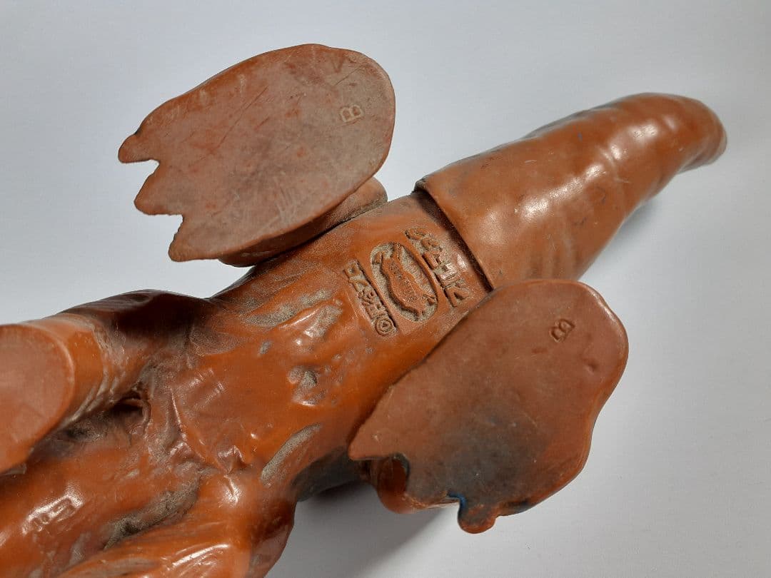 ブルマァク　ディプロドクス　怪獣ソフビ　恐竜100万年　円谷プロ　当時物