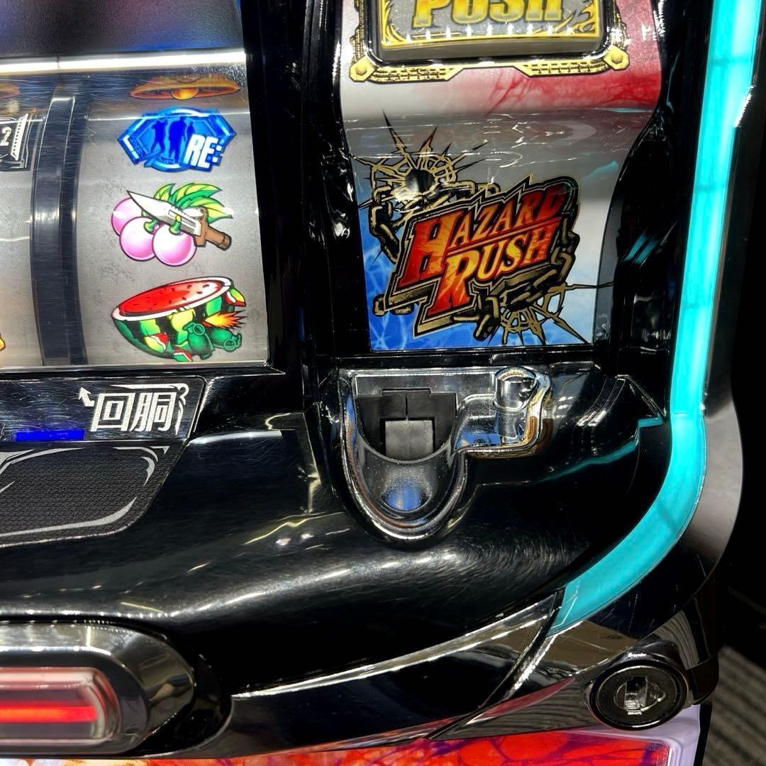 パチスロ実機 バイオハザード RE:2 コイン不要機付 送料無料 パチスロ