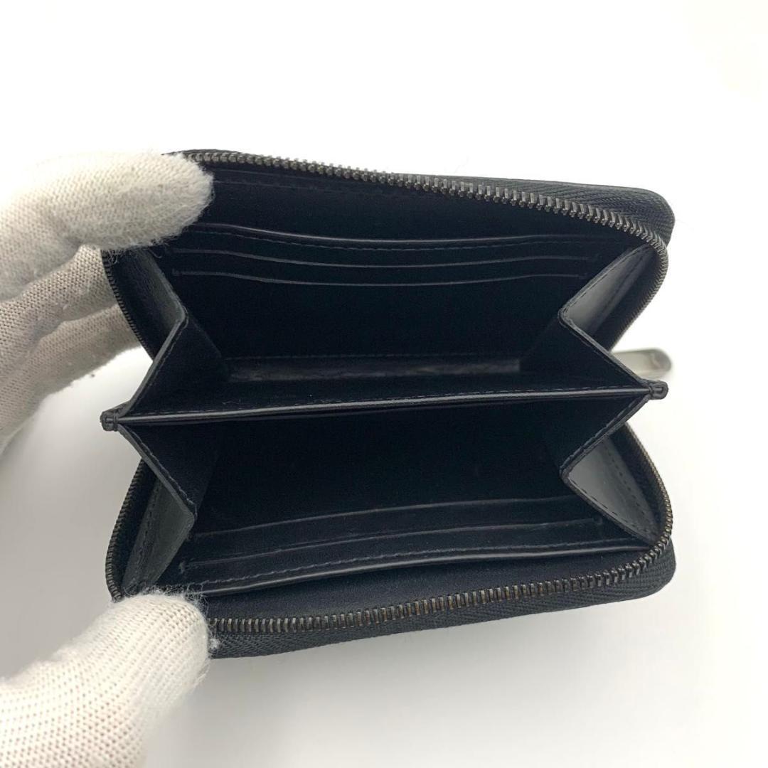 鑑定済み ルイヴィトン ジッピーパース 財布 コンパクト ケース 黒