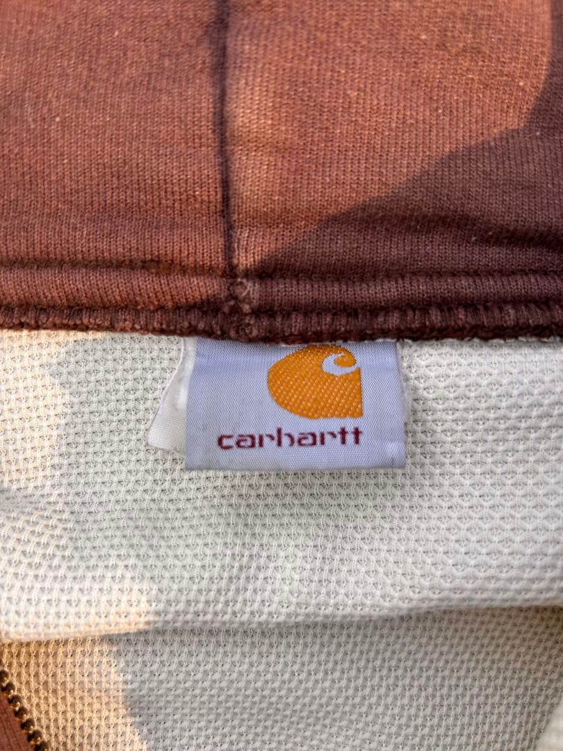 カーハート 90s 80s サーマル フルジップパーカー