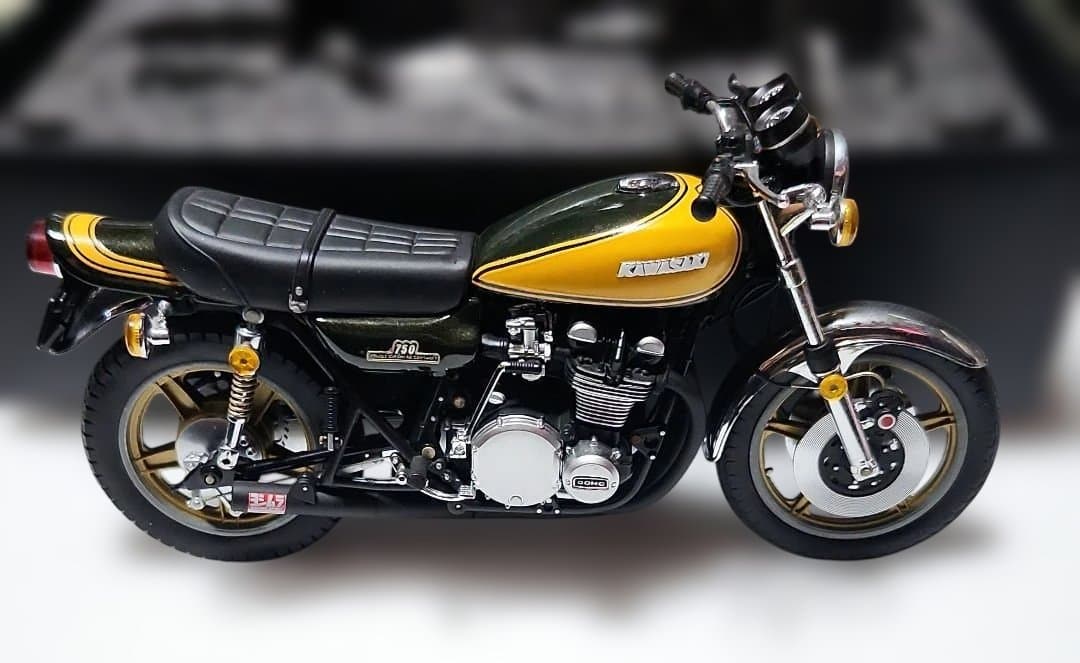 WIT'S マイルストーン 1/12 　KAWASAKI Z2 A 改 最終値下】未使用 Wit'sマイルストーン KAWASAKI ZII A改 Yahoo