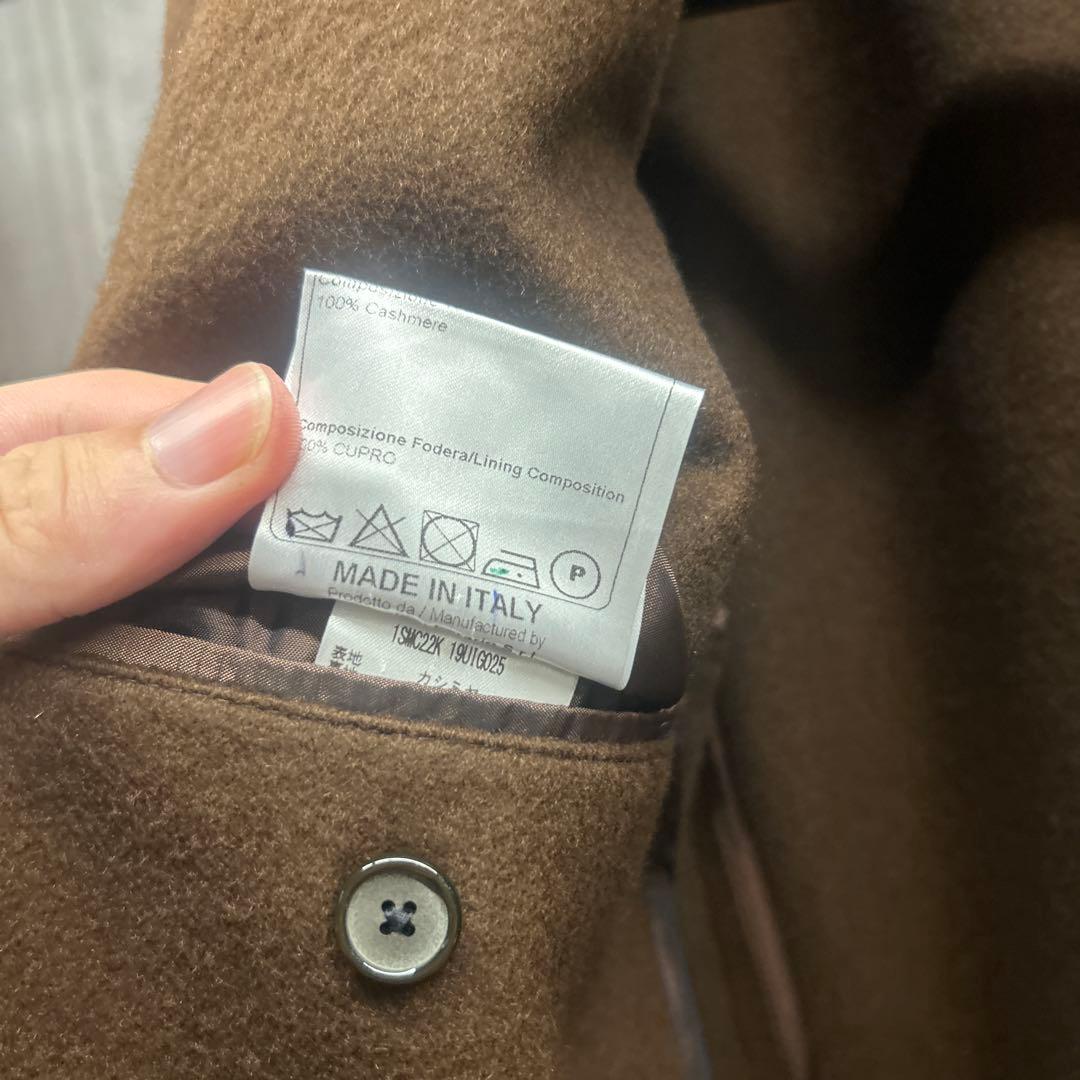TAGLIATORE ブラウンジャケット 44R カシミア100%