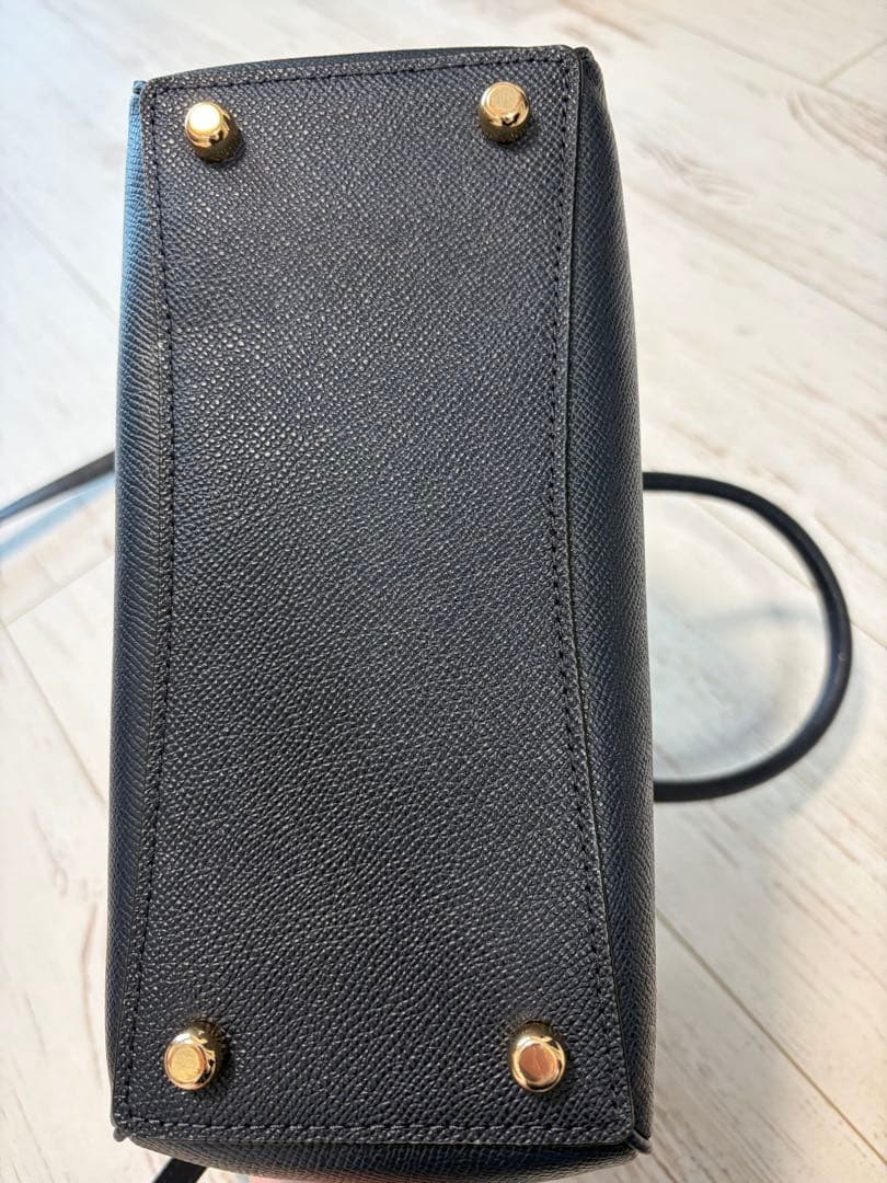 COACH ネイビー ハンドバッグ