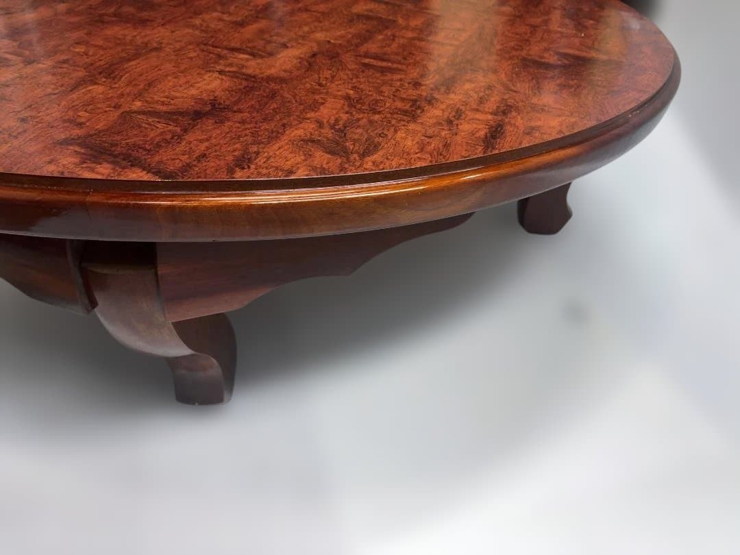 大型 ちゃぶ台 アンティーク 丸形 09c68