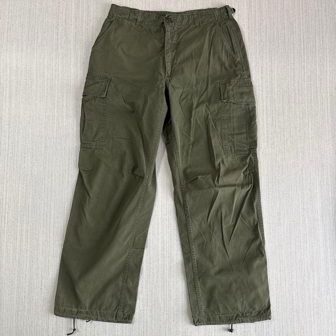USミリタリー ジャングルファティーグパンツ OG107ミディアムレギュラー USミリタリー ジャングルファティーグパンツ OG107ミディアム