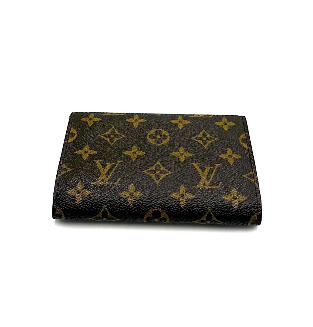 ルイヴィトン ポルト トレゾール エテュイ パピエ モノグラム