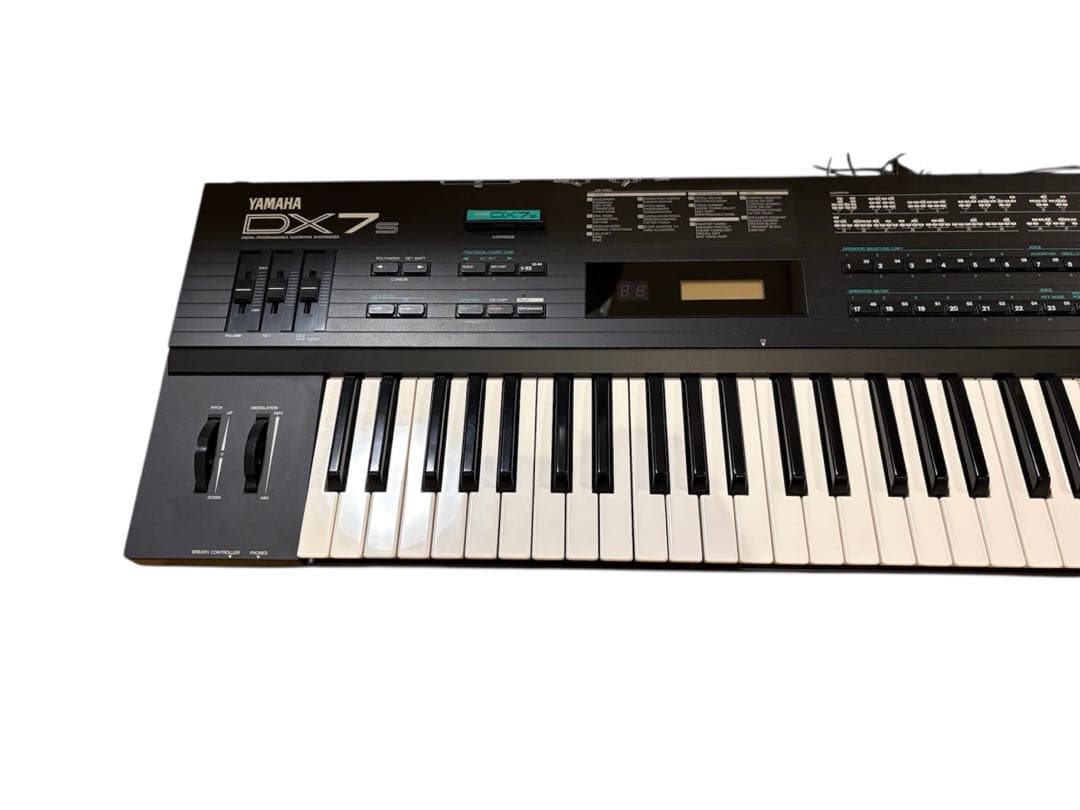 YAMAHA シンセサイザー DX7S 純正ソフトケースとROM付き美品 YAMAHA