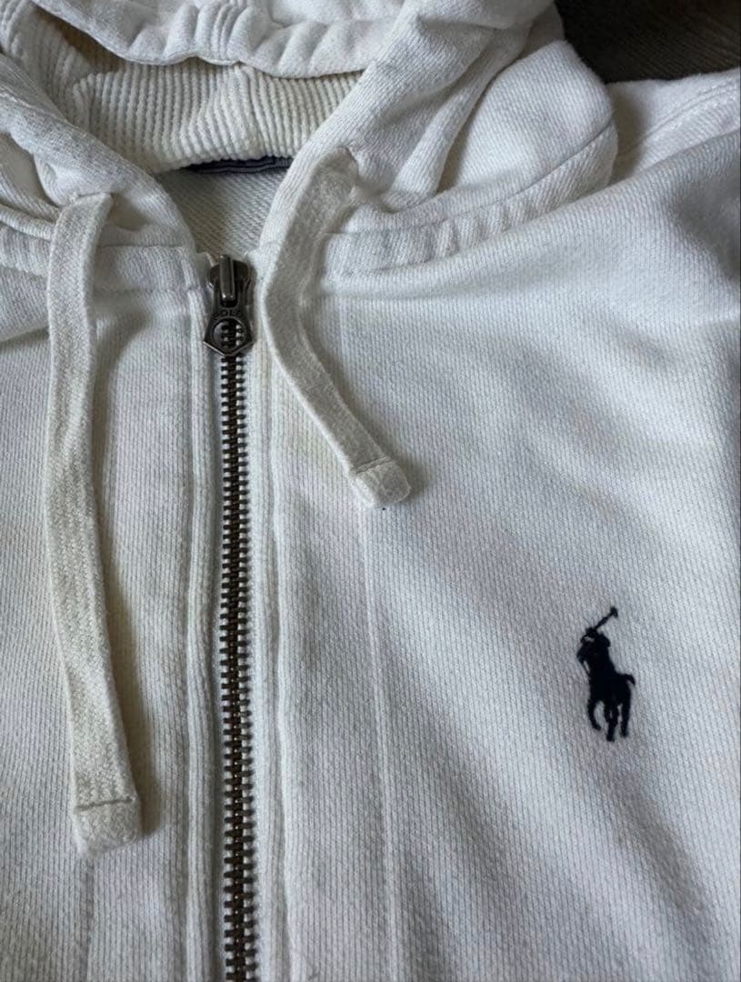 Polo Ralph Lauren ラルフローレン ジップパーカー サーマル生地