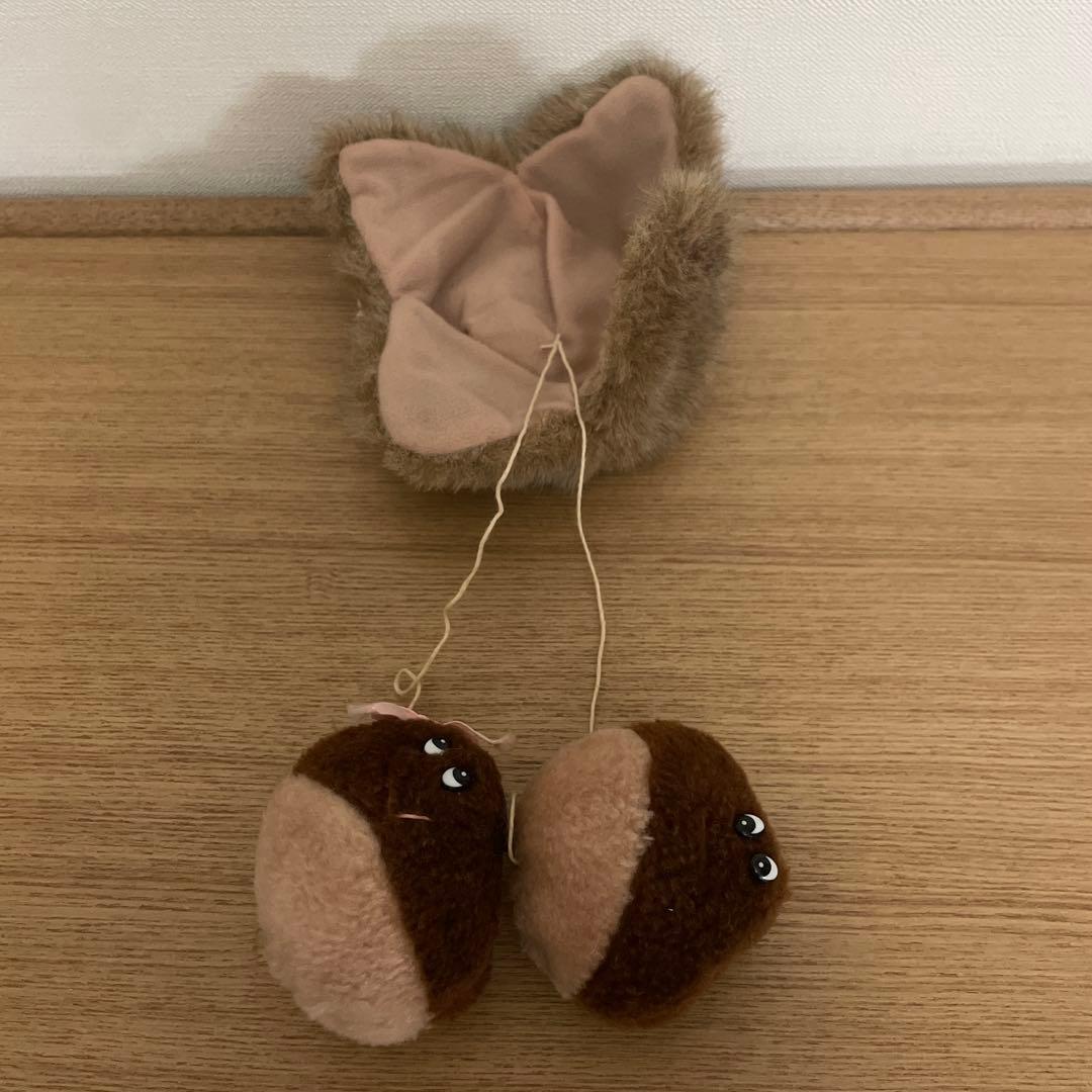 吉徳　ぬいぐるみ　栗　ヴィンテージ