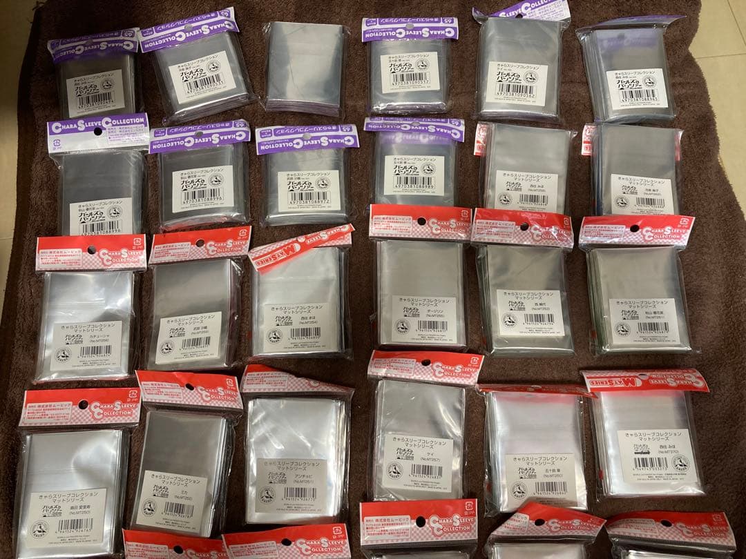 ガールズ&パンツァー　きゃらスリーブコレクション　大量