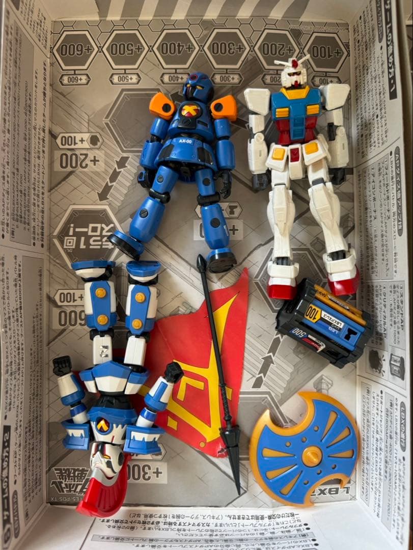 ダンボール戦機 LBXシリーズ プラモデル セット