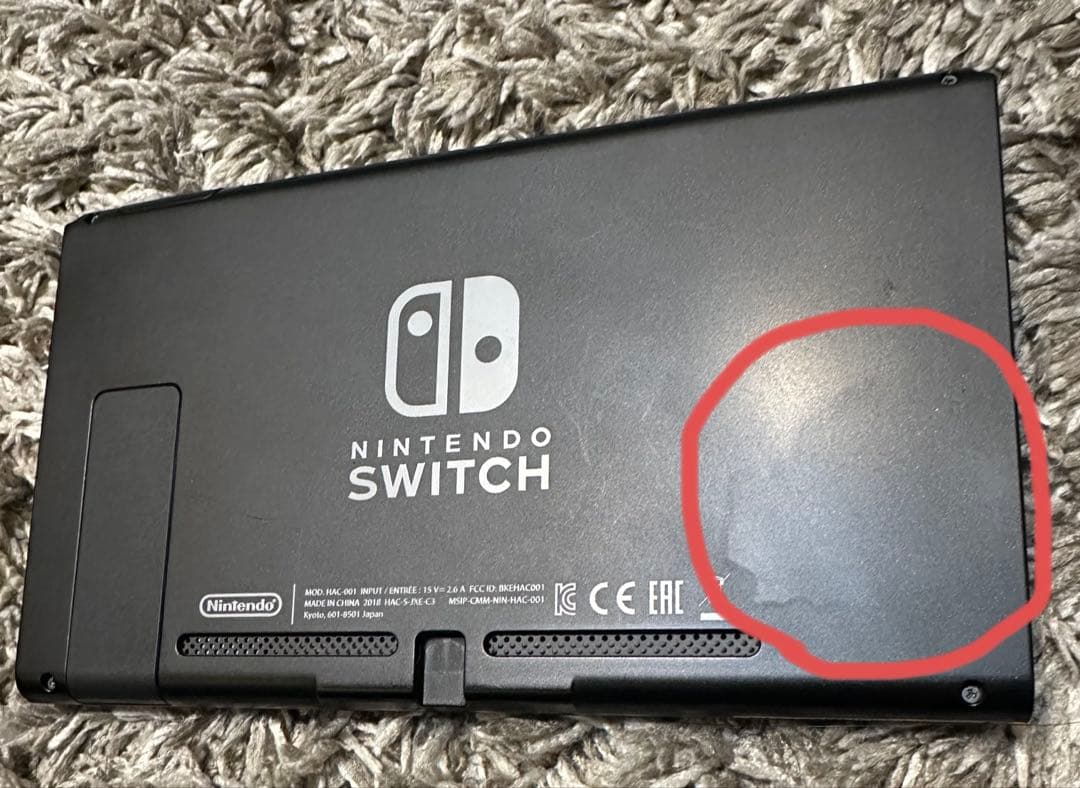 Nintendo switch 本体　ケース付き