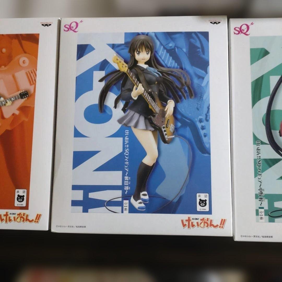 未開封　けいおん！SQ　一番くじプレミアム　フィギュア 5個まとめて