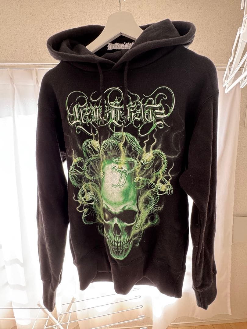 YXNGBRATZ メドゥーサパーカー jahxncho ORIGAMI 着用