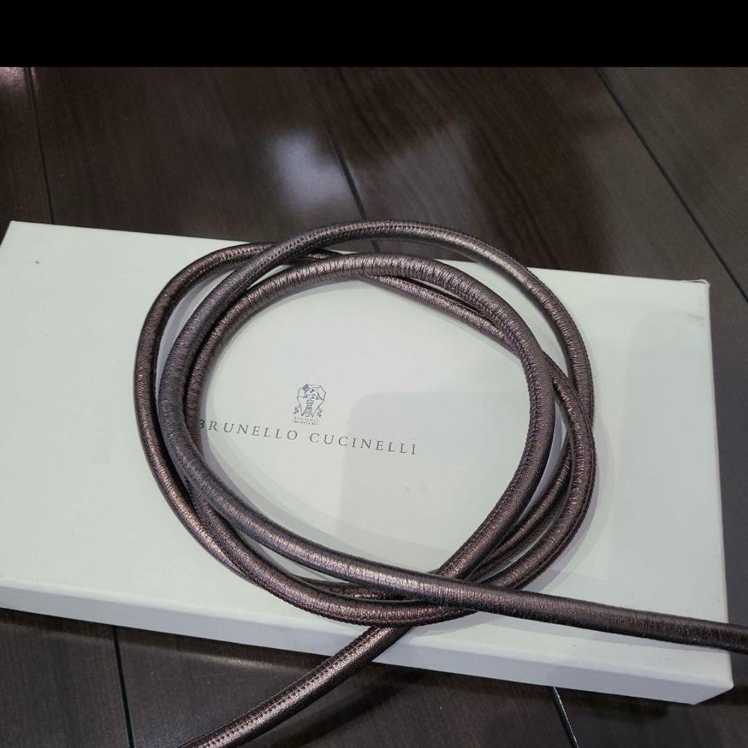 ブルネロクチネリ ベルト 紐