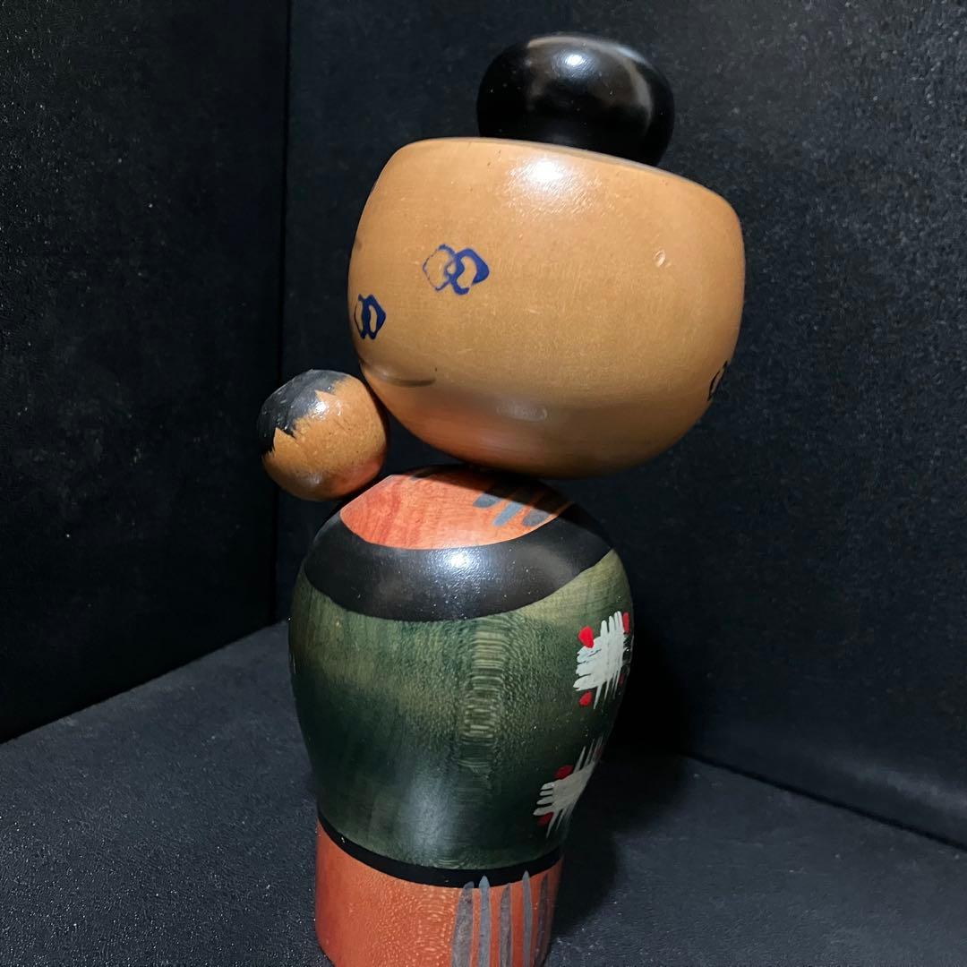 創作こけし 内閣総理大臣賞受賞作家 宮下はじめ作 おしん 子守唄