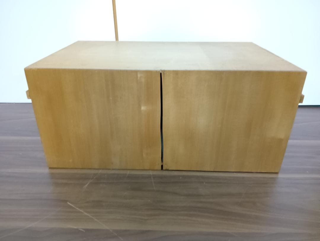 輪島塗 蒔絵師 久世宗春 山水金蒔絵 冠卓 二段卓 花台 黒塗 共箱