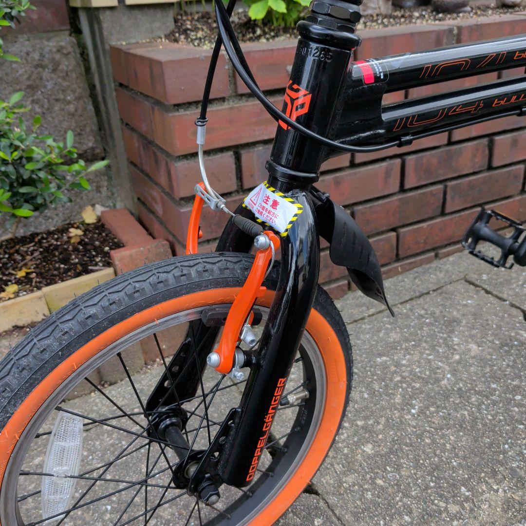 DOPPELGANGERドッペルギャンガー折りたたみ自転車　シマノ6段16インチ