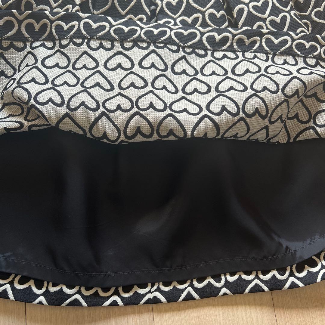 M'S GRACY ハート柄 フレアスカート 40