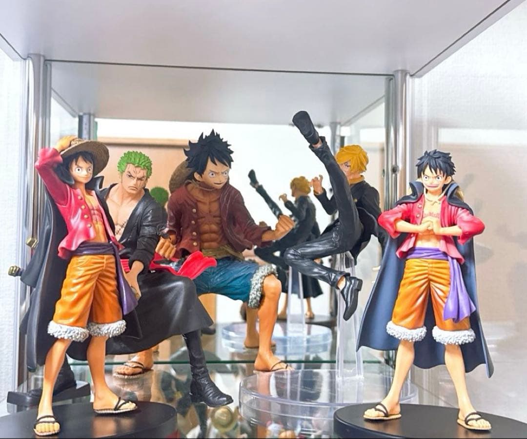 ワンピース KING OF ARTIST ルフィ ゾロ　一番くじサンジ他 全5点