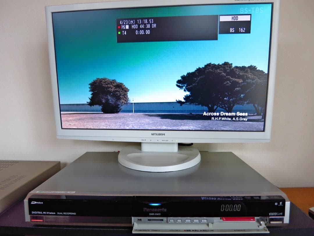 Panasonic HDD内蔵W録画DVDレコーダー DMR-XW31