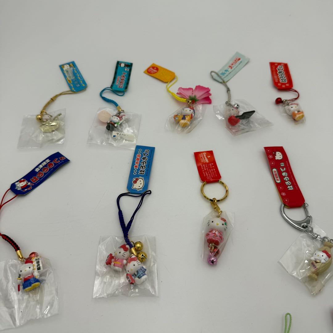 レア　ご当地キティ 根付け ファスナーマスコット その他まとめ売り 112点