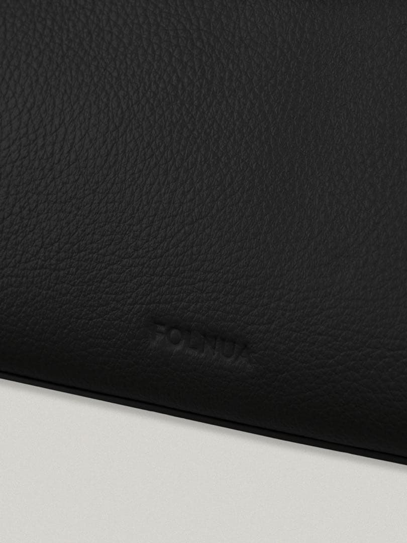 美品FOLNUA(フォルニュア)ハヴィバッグ ブラック_プレーン