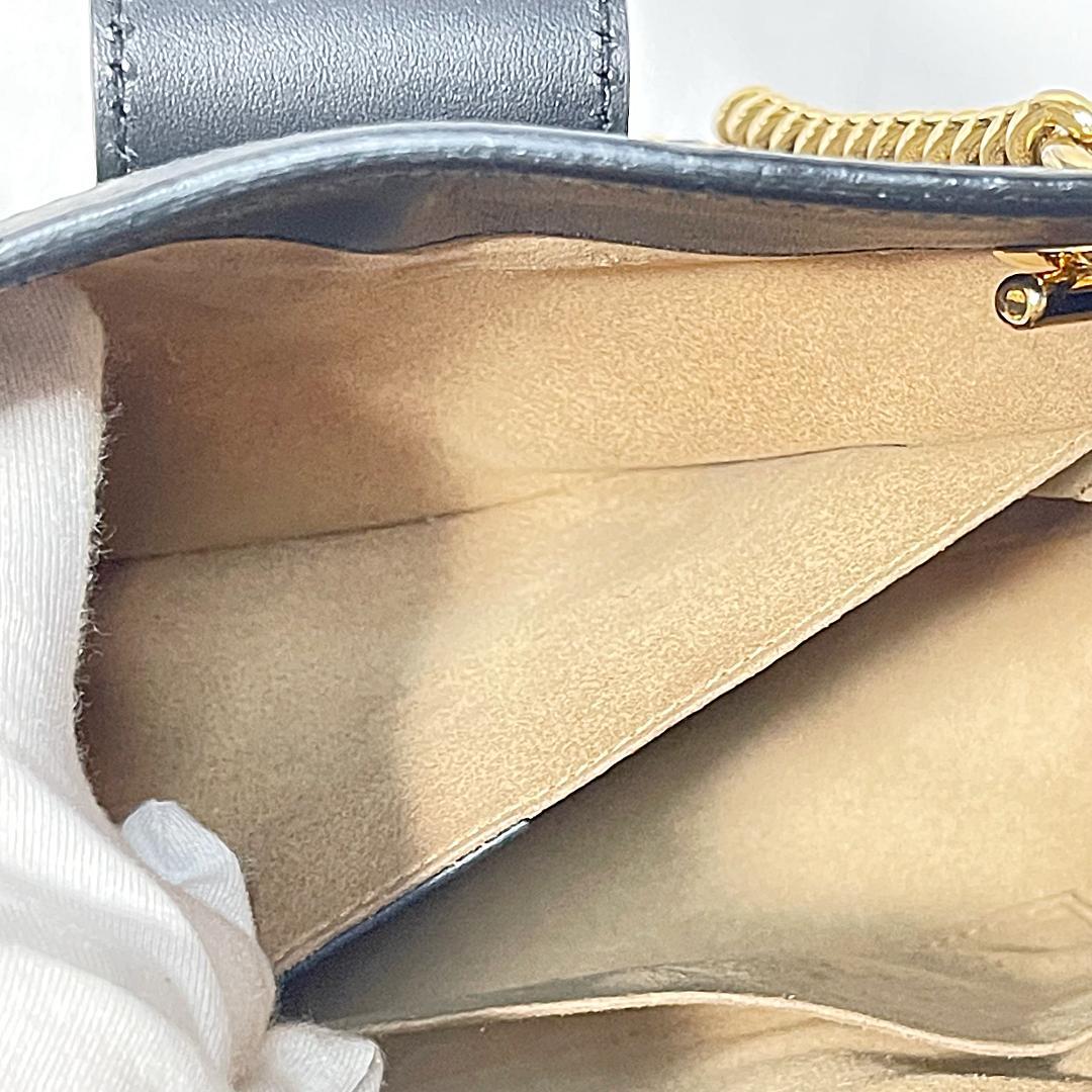 GUCCI グッチ パドロック GGスプリーム ハンドバッグ チェーンショルダー