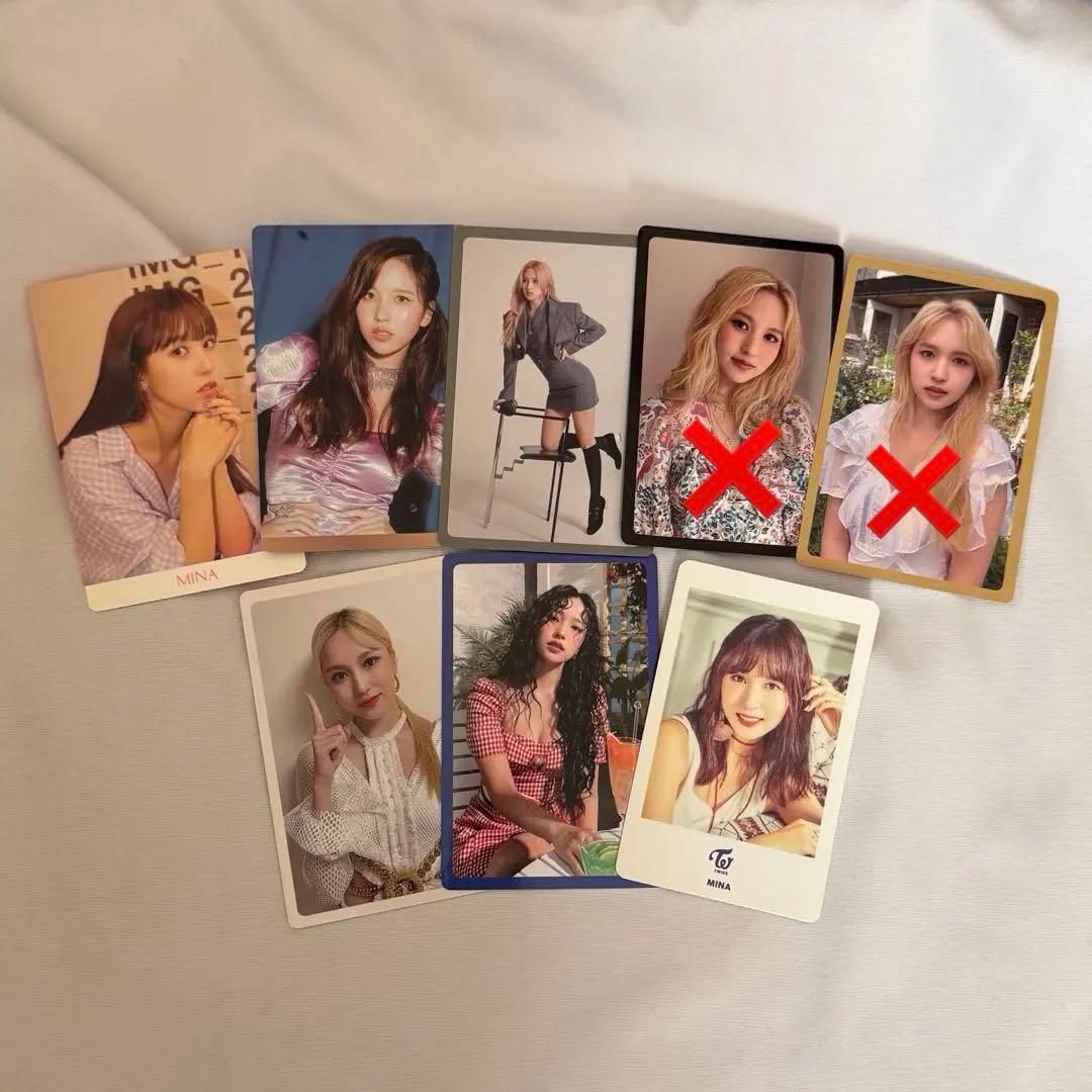 TWICE MINA ミナ アルバム 特典トレカ - メルカリ