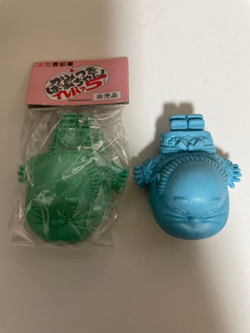 かみつきばあちゃん イレバァ5 未開封 昭和レトロ 緑色④+おまけ付き