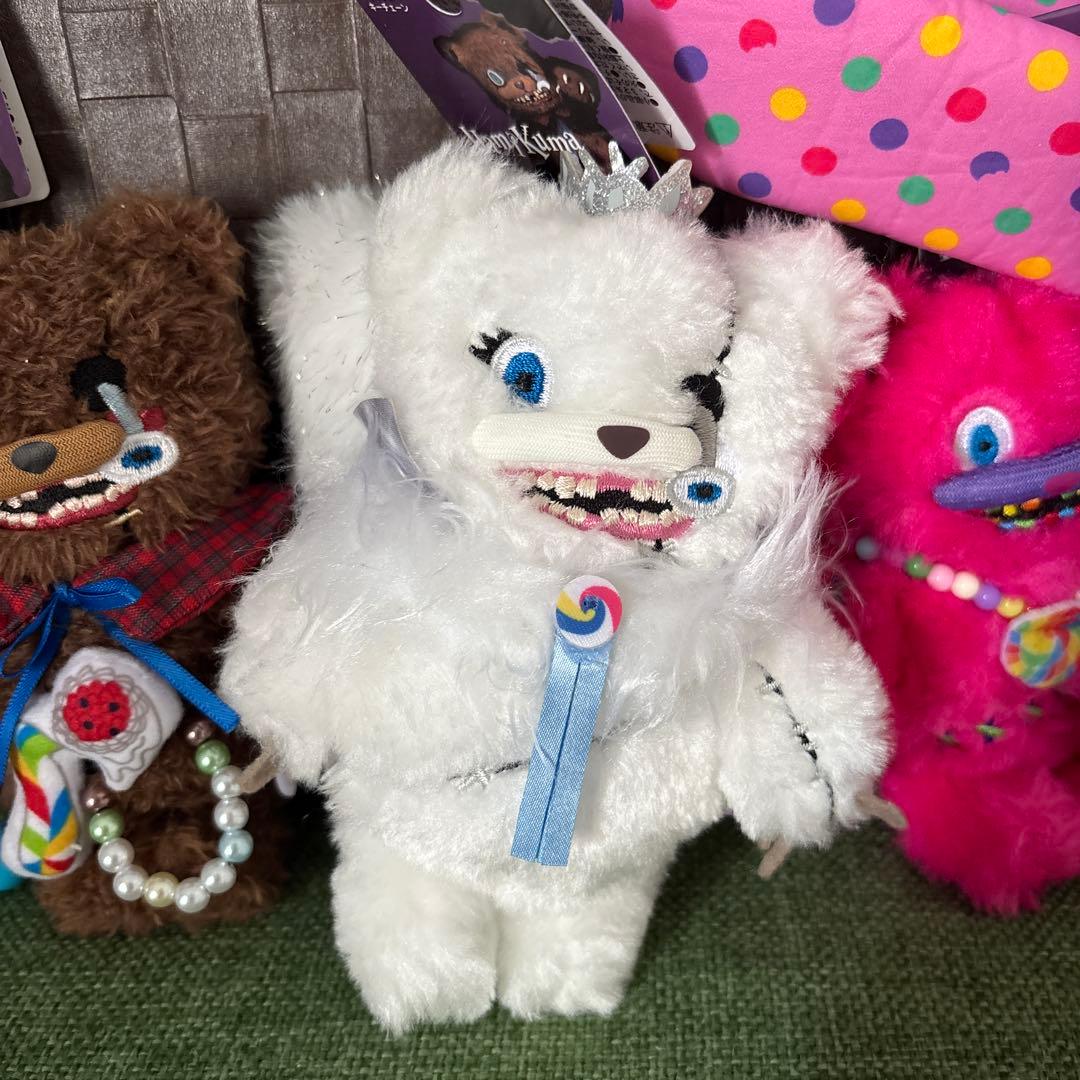 USJ ハミクマ ストラップ付きマスコットキーチェーン 2025年 3点