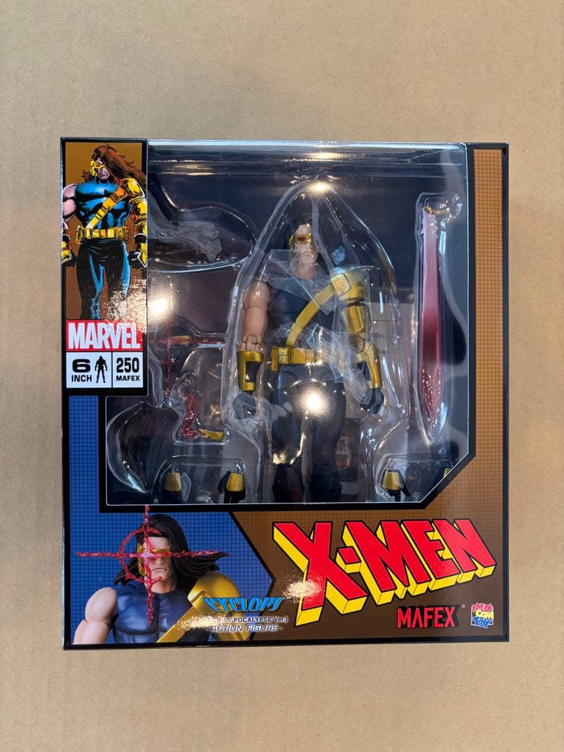 アメコミ MAFEX CYCLOPS AGE OF APOCALYPSE Ver. e MEDICOM TOY - MAFEX CYCLOPS(AGE OF APOCALYPSE Ver.)