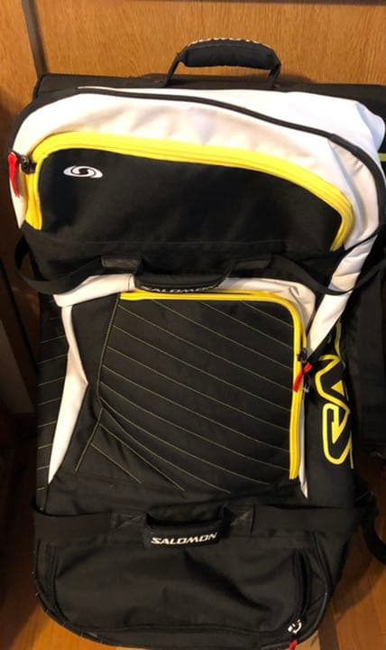 最新 サロモン 大型スキーキャリーバッグ キャスターバッグ 大型
