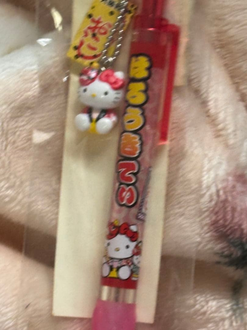 ハローキティ☆ご当地限定 シャーペン＆阪神タイガース承認シャーペン
